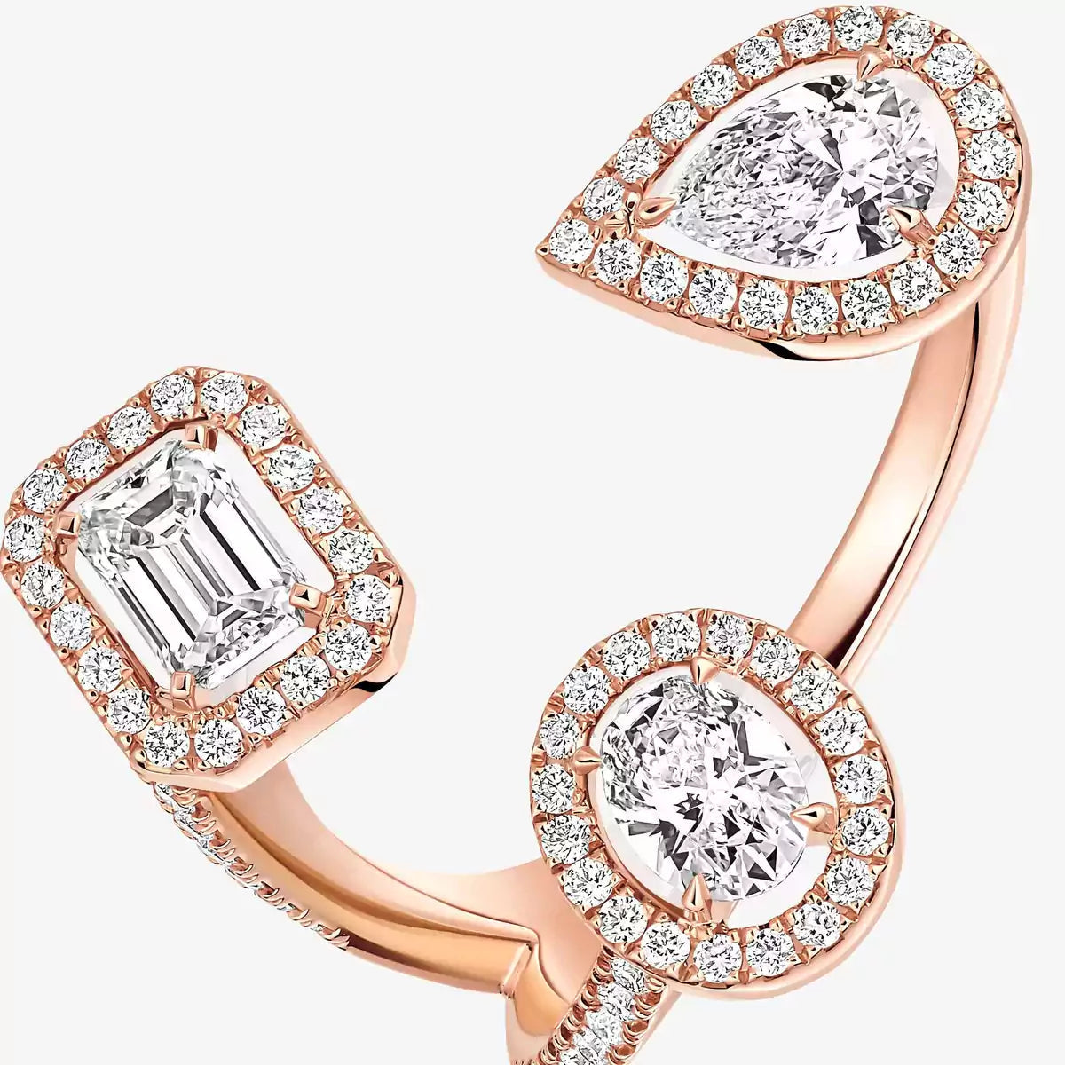 [[Loco ] Diamond Ring 0,25ct My Twin Trilogy