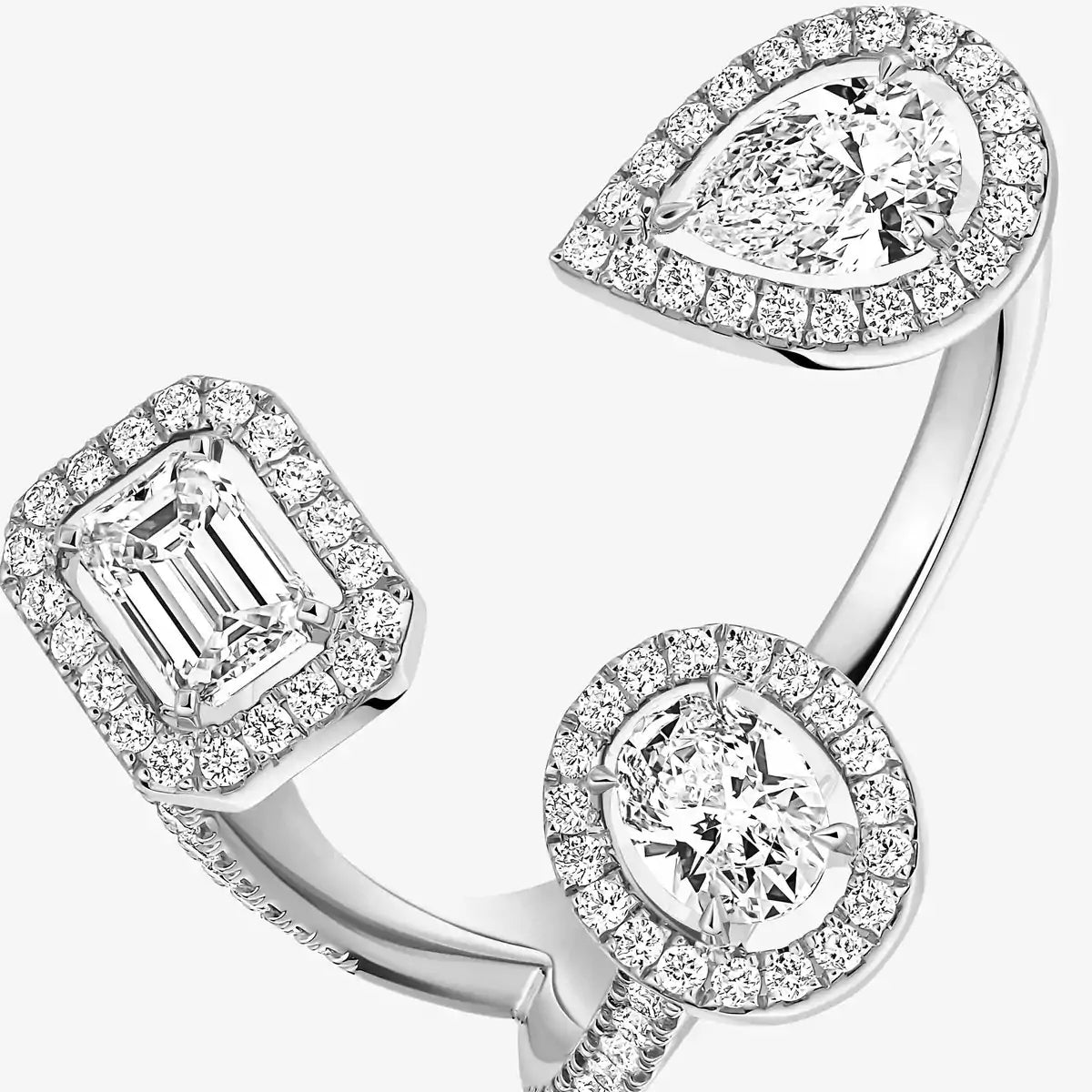 [[Loco ] Diamond Ring 0,25ct My Twin Trilogy