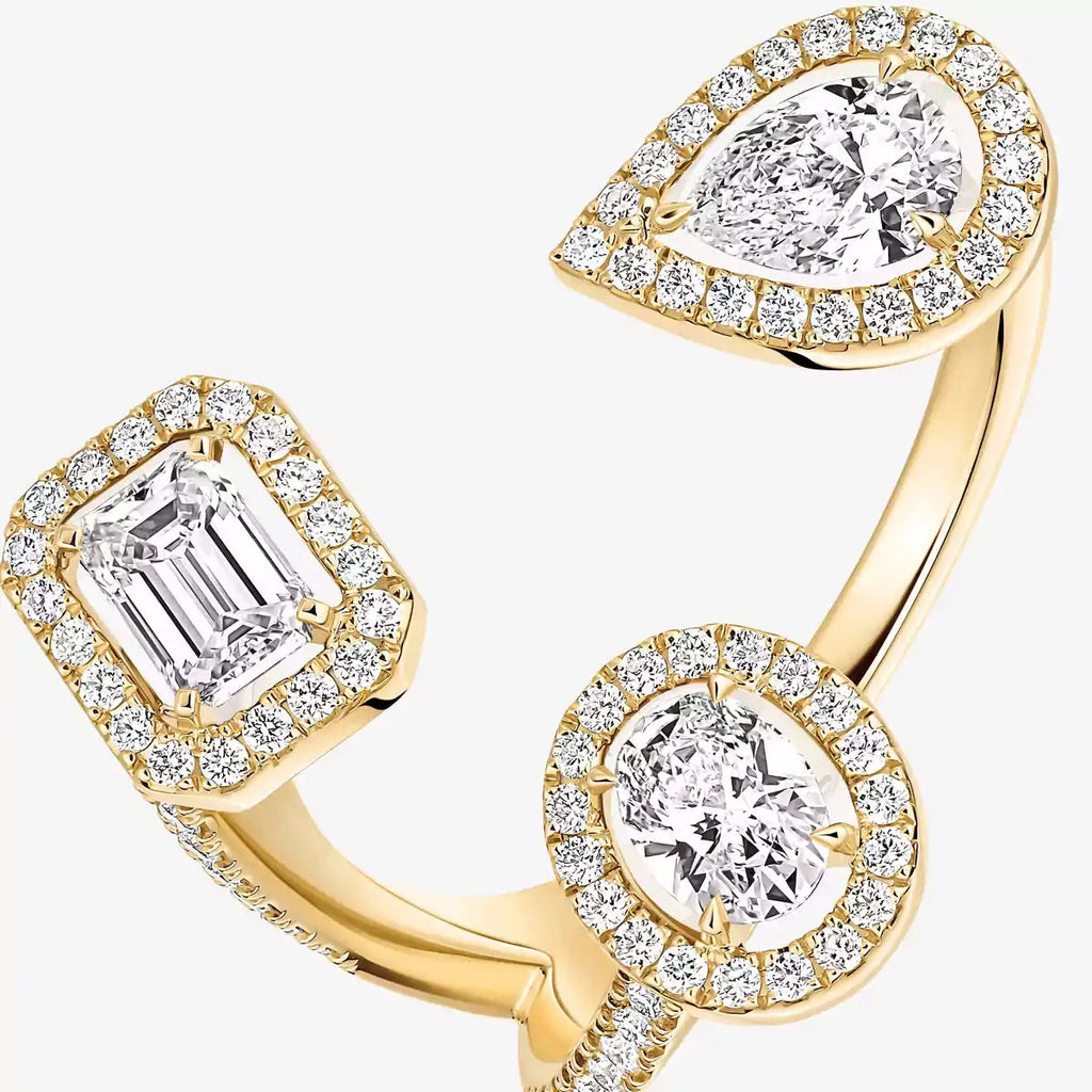 [[Loco ] Diamond Ring 0,25ct My Twin Trilogy