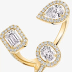 [[Loco ] Diamond Ring 0,25ct My Twin Trilogy