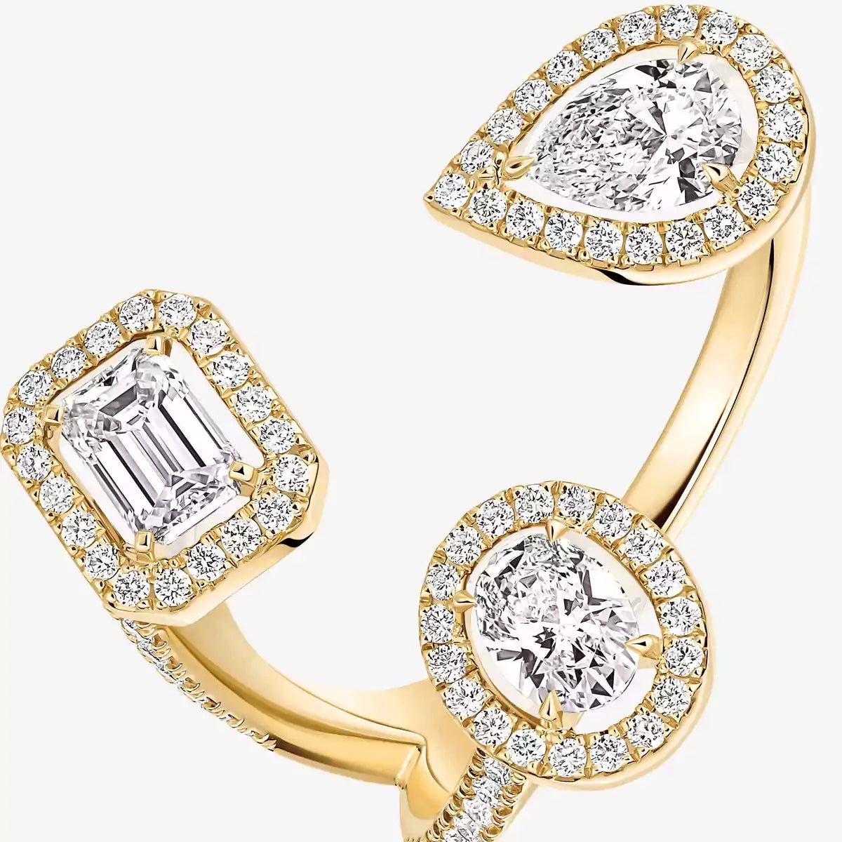 [[Loco ] Diamond Ring 0,25ct My Twin Trilogy