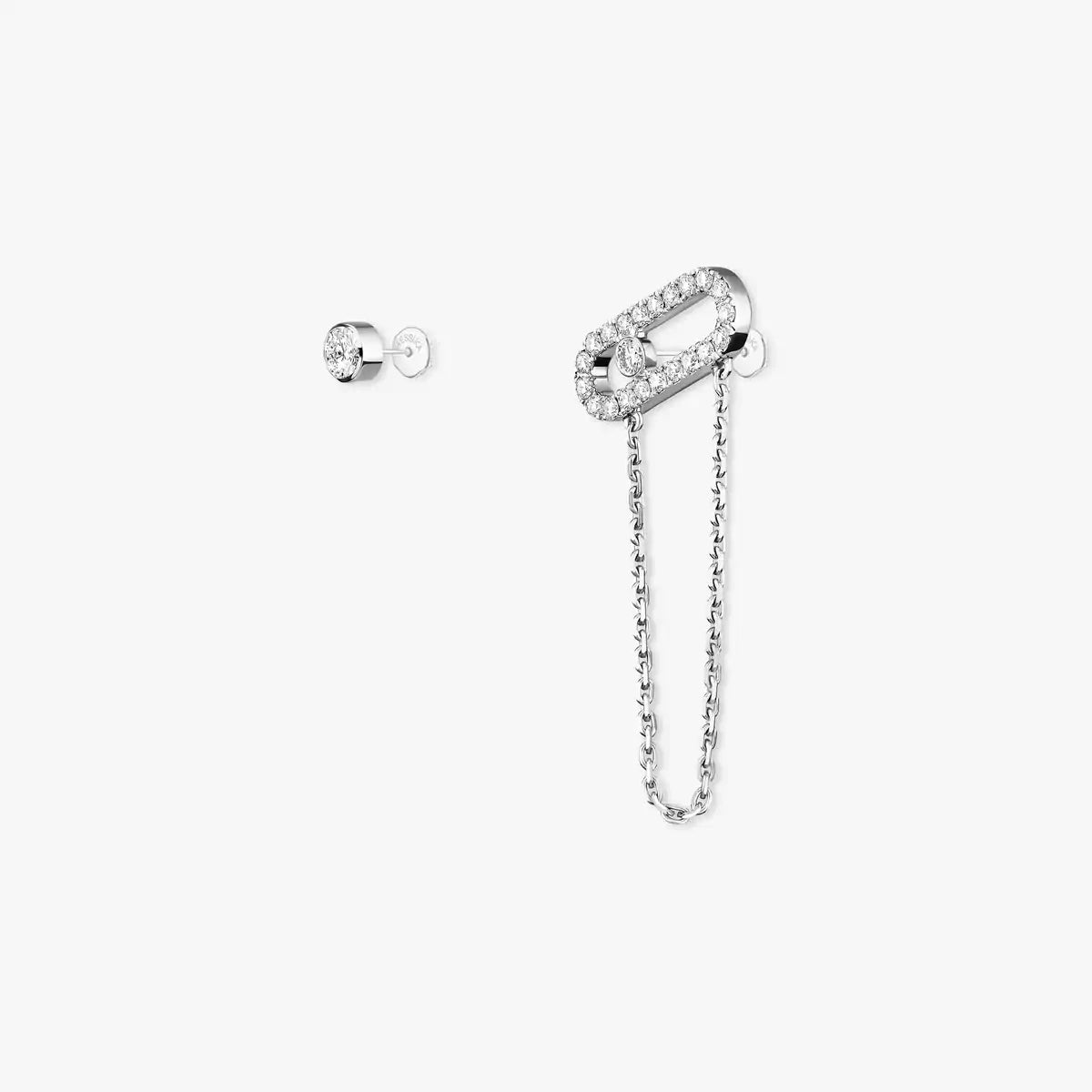 [Loco ]Move Uno Diamond Earrings