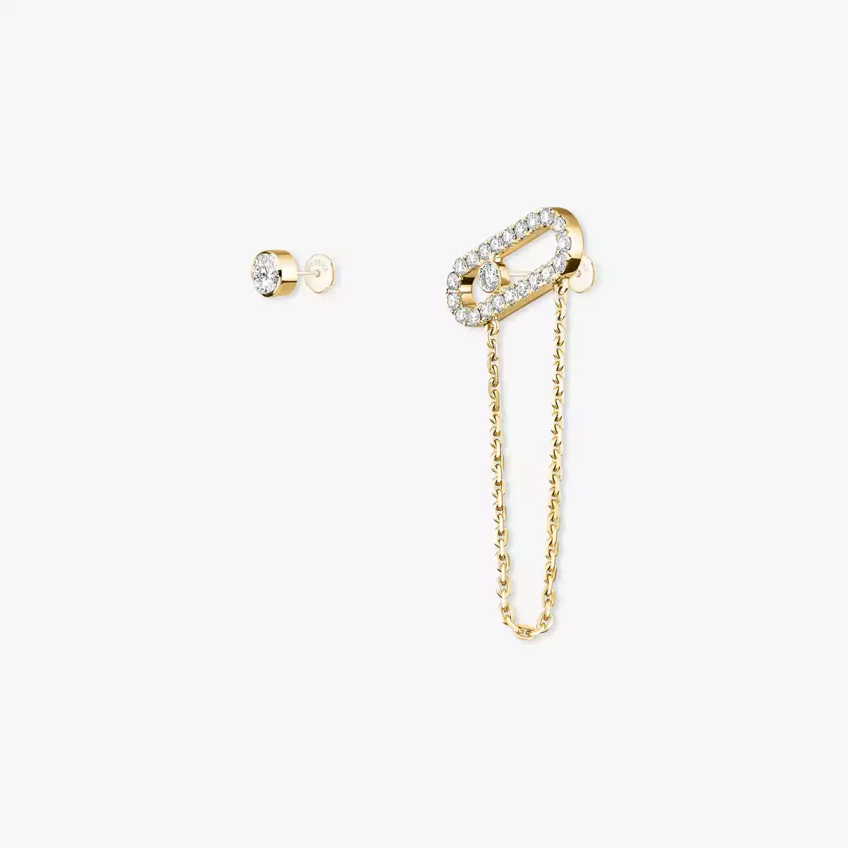 [Loco ]Move Uno Diamond Earrings