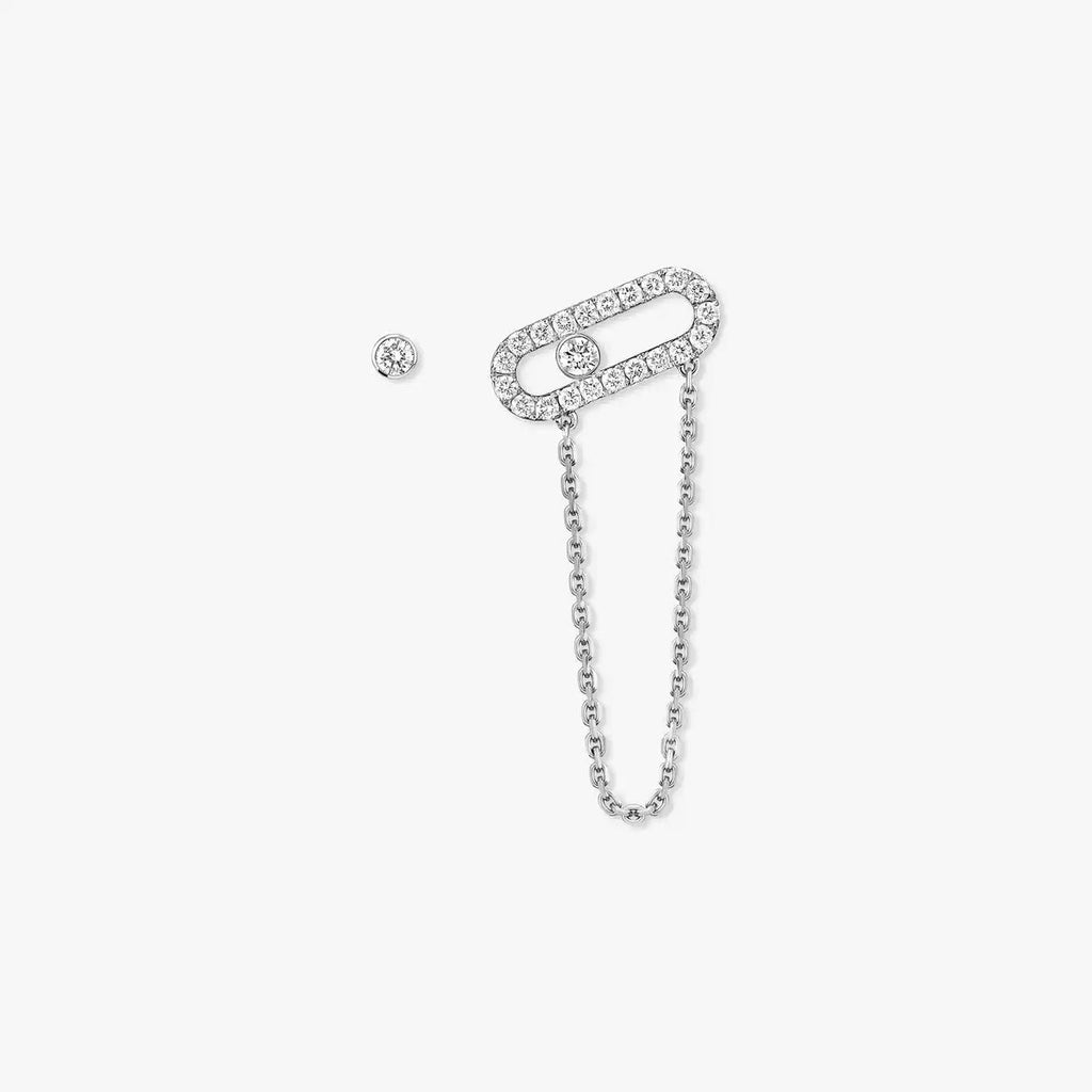 [Loco ]Move Uno Diamond Earrings