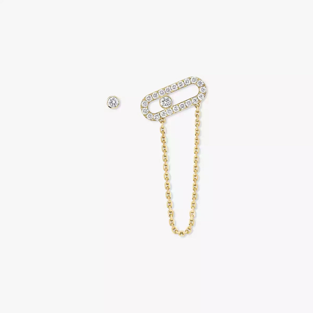 [Loco ]Move Uno Diamond Earrings