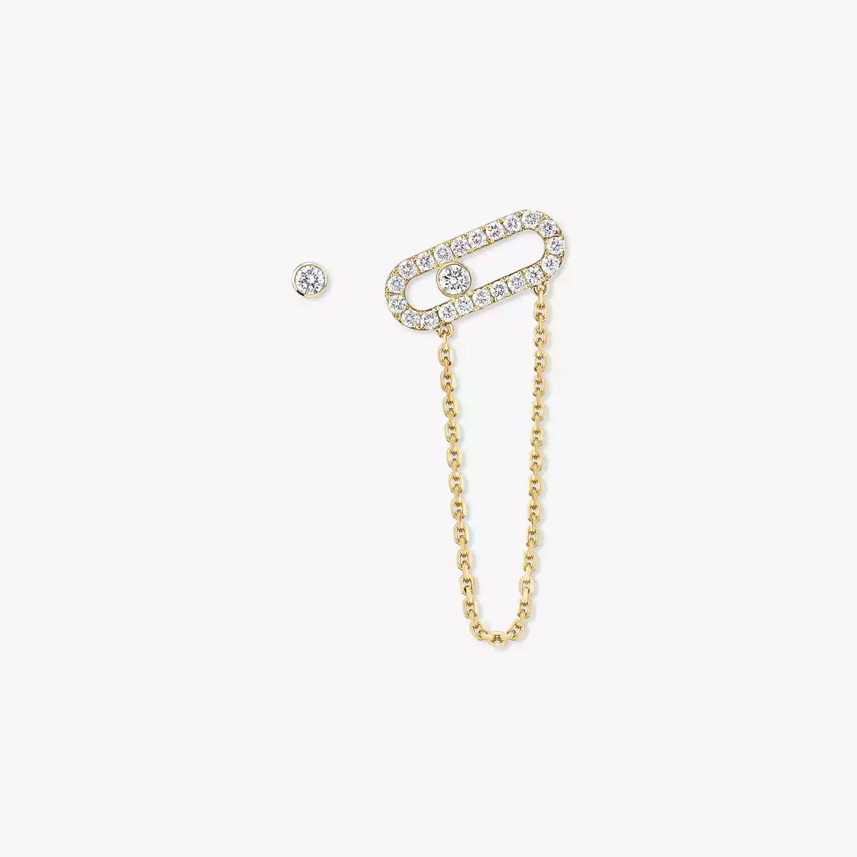[Loco ]Move Uno Diamond Earrings