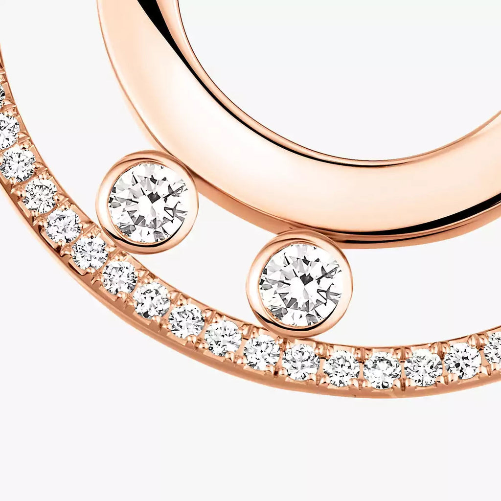 [Loco ]Move Romane Small Diamond Hoop Earrings