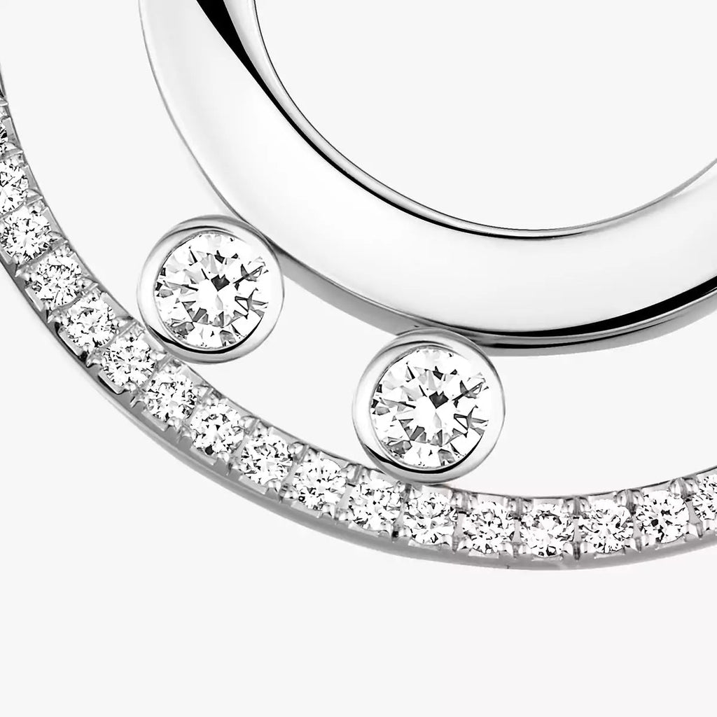 [Loco ]Move Romane Small Diamond Hoop Earrings