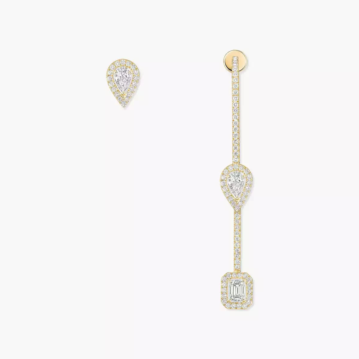 [Loco ]Diamond Drop Earrings My Twin