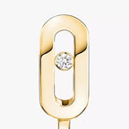 [Loco ]Diamond Mini Hoop Earrings Move Classique