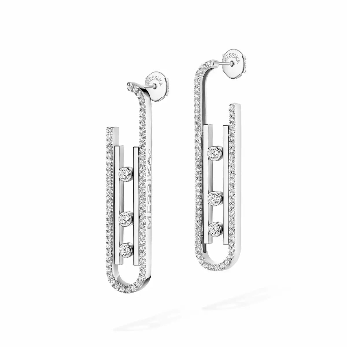 [Loco ]Diamond Pendant Earrings Move 10Th