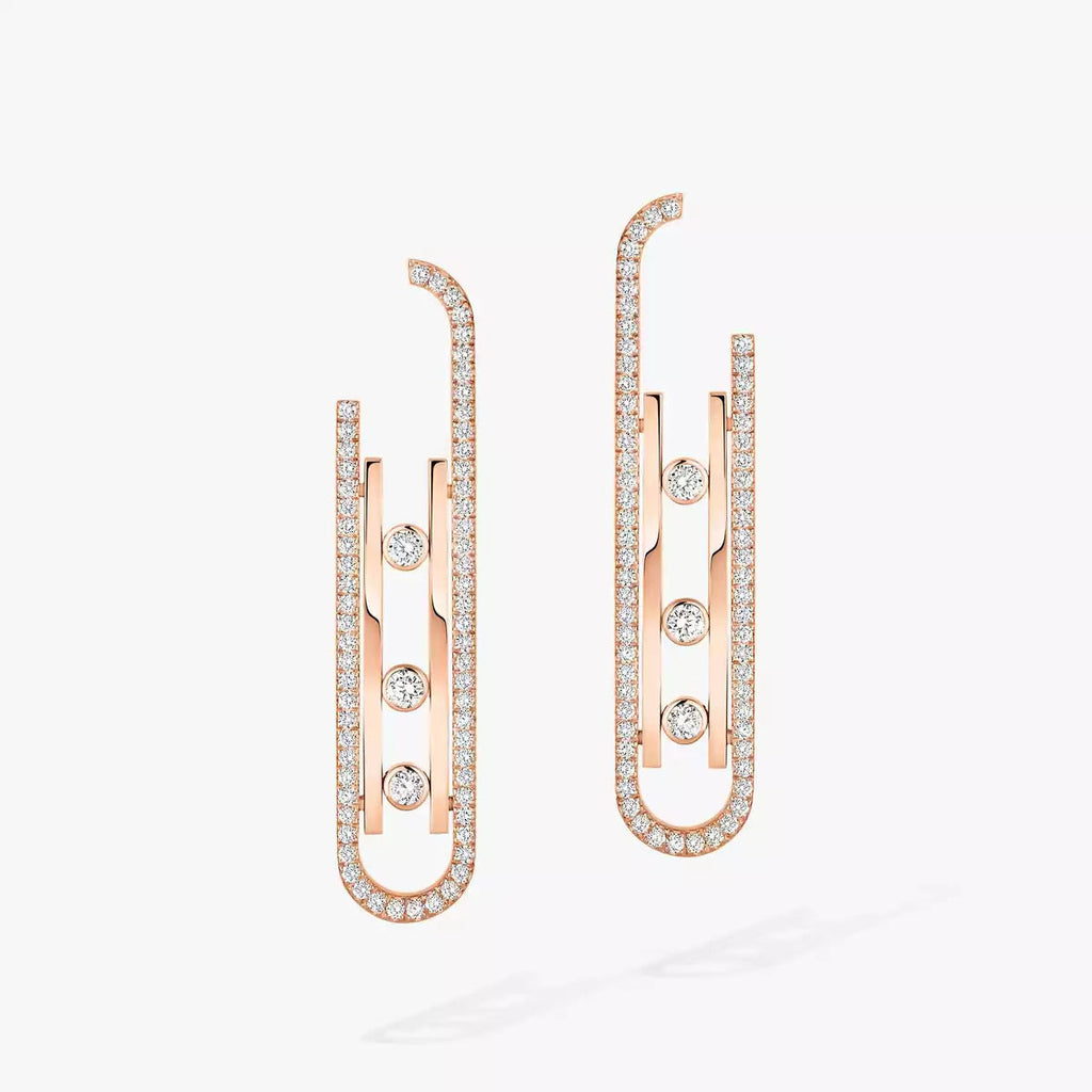 [Loco ]Diamond Pendant Earrings Move 10Th