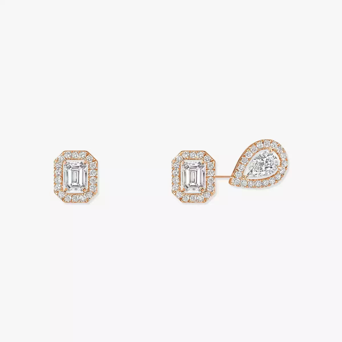[Loco ]Diamond Earrings 0,10ct My Twin 1+2