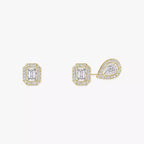 [Loco ]Diamond Earrings 0,10ct My Twin 1+2