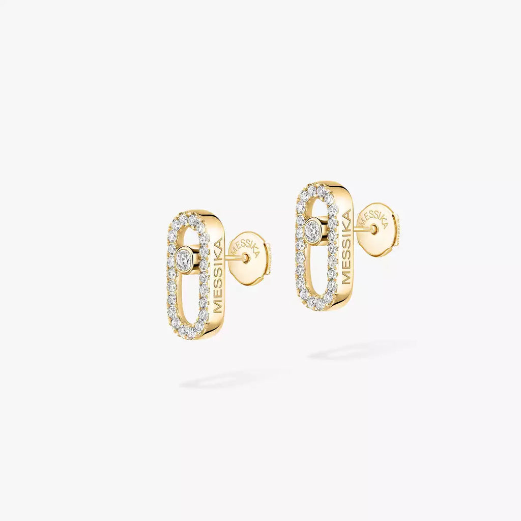 [Loco ]Move Uno Diamond Earrings