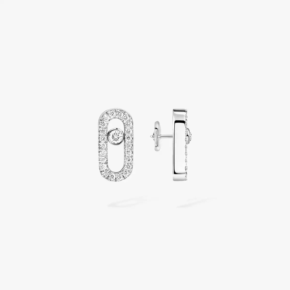 [Loco ]Move Uno Diamond Earrings