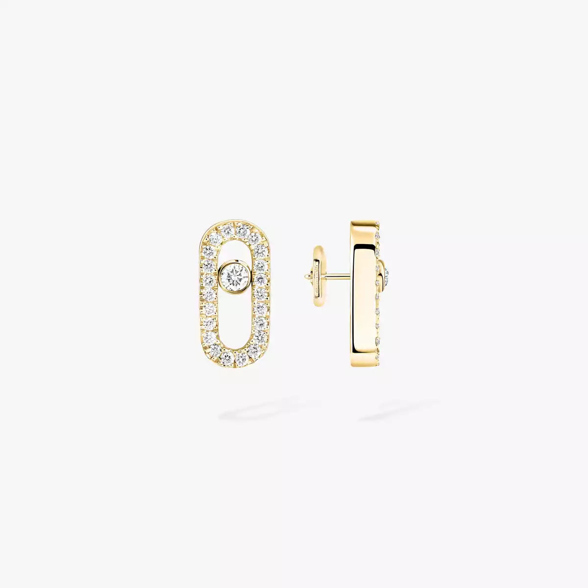 [Loco ]Move Uno Diamond Earrings