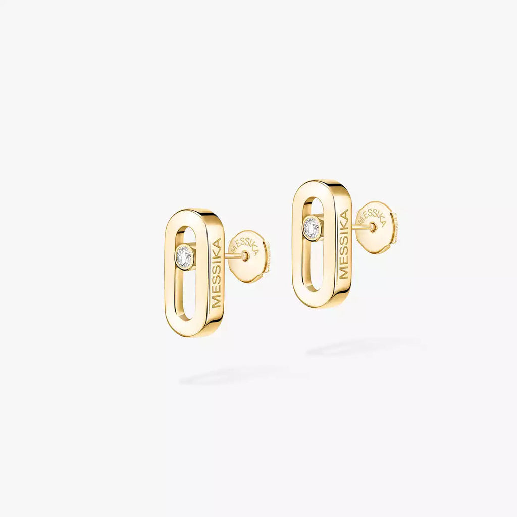 [Loco ]Move Uno Diamond Stud Earrings