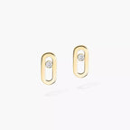 [Loco ]Move Uno Diamond Stud Earrings