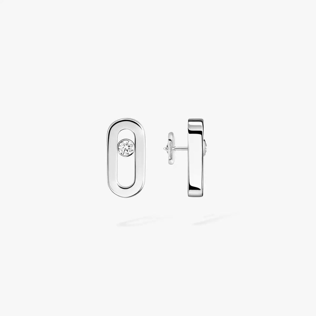 [Loco ]Move Uno Diamond Stud Earrings