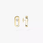 [Loco ]Move Uno Diamond Stud Earrings