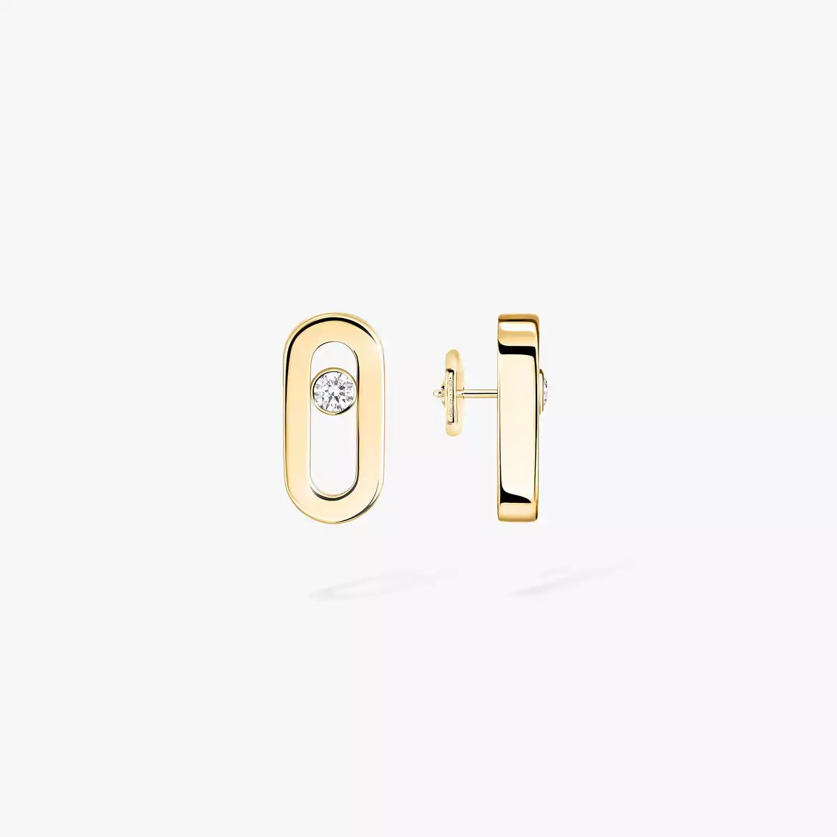 [Loco ]Move Uno Diamond Stud Earrings