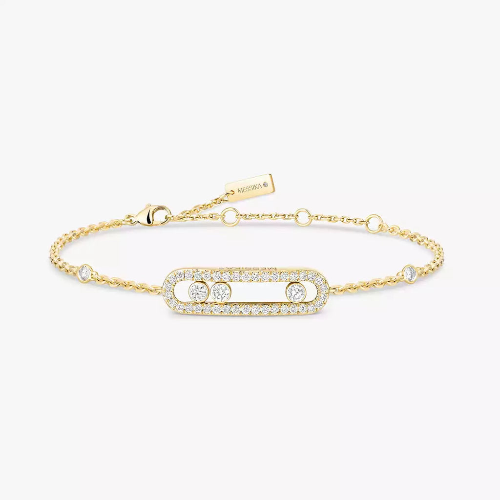 [Loco ]Pavé Baby Move Diamond Bracelet