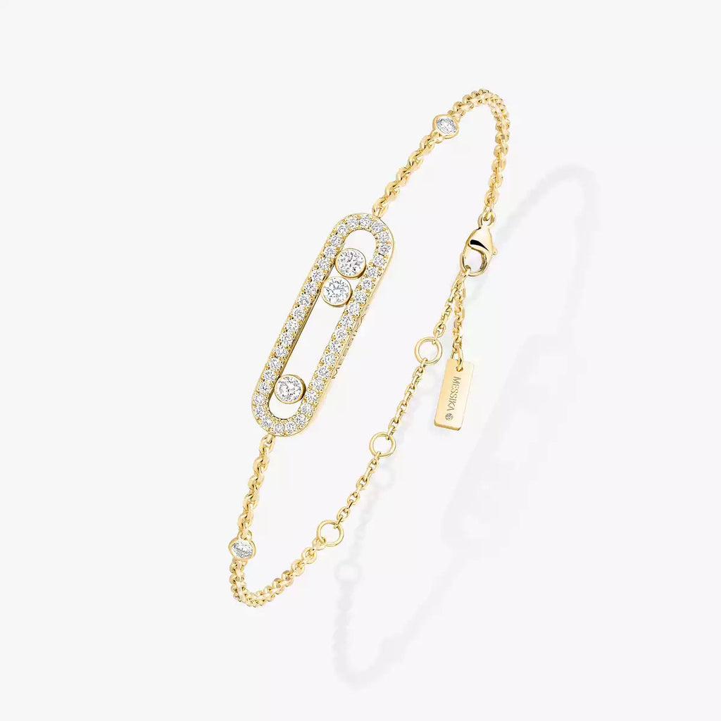 [Loco ]Pavé Baby Move Diamond Bracelet
