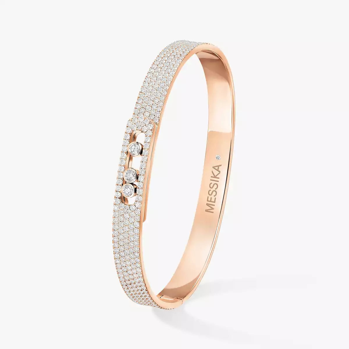[Loco ]Move Noa Full Pavé Diamond Bangle Bracelet