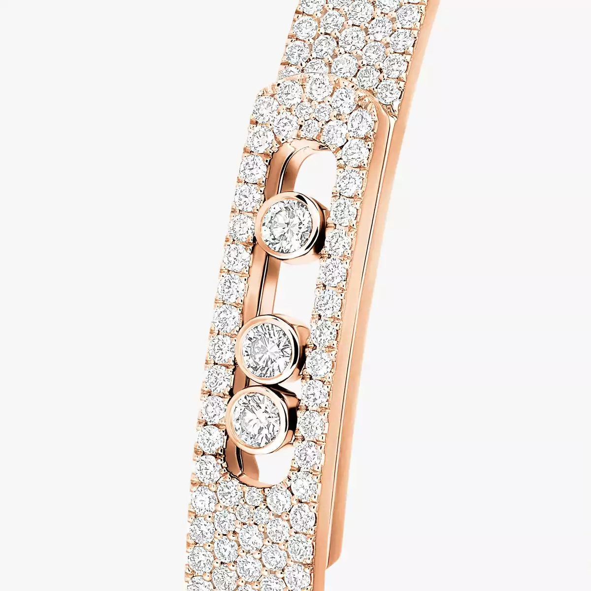[Loco ]Move Noa Full Pavé Diamond Bangle Bracelet