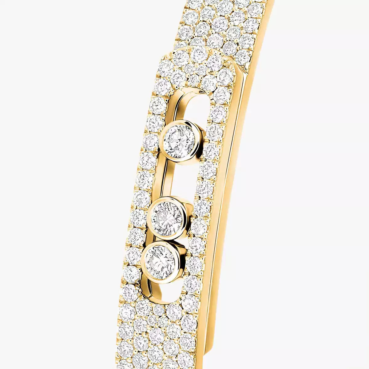 [Loco ]Move Noa Full Pavé Diamond Bangle Bracelet