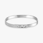[Loco ]Move Noa Rose Gold Pavé Diamond Bangle Bracelet