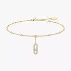 [Loco ] Move Uno pavé ankle bracelet