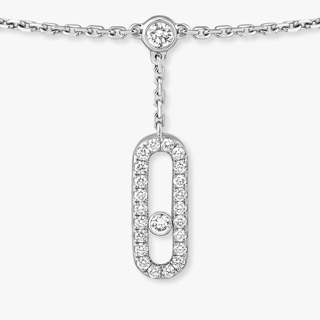 [Loco ] Move Uno pavé ankle bracelet