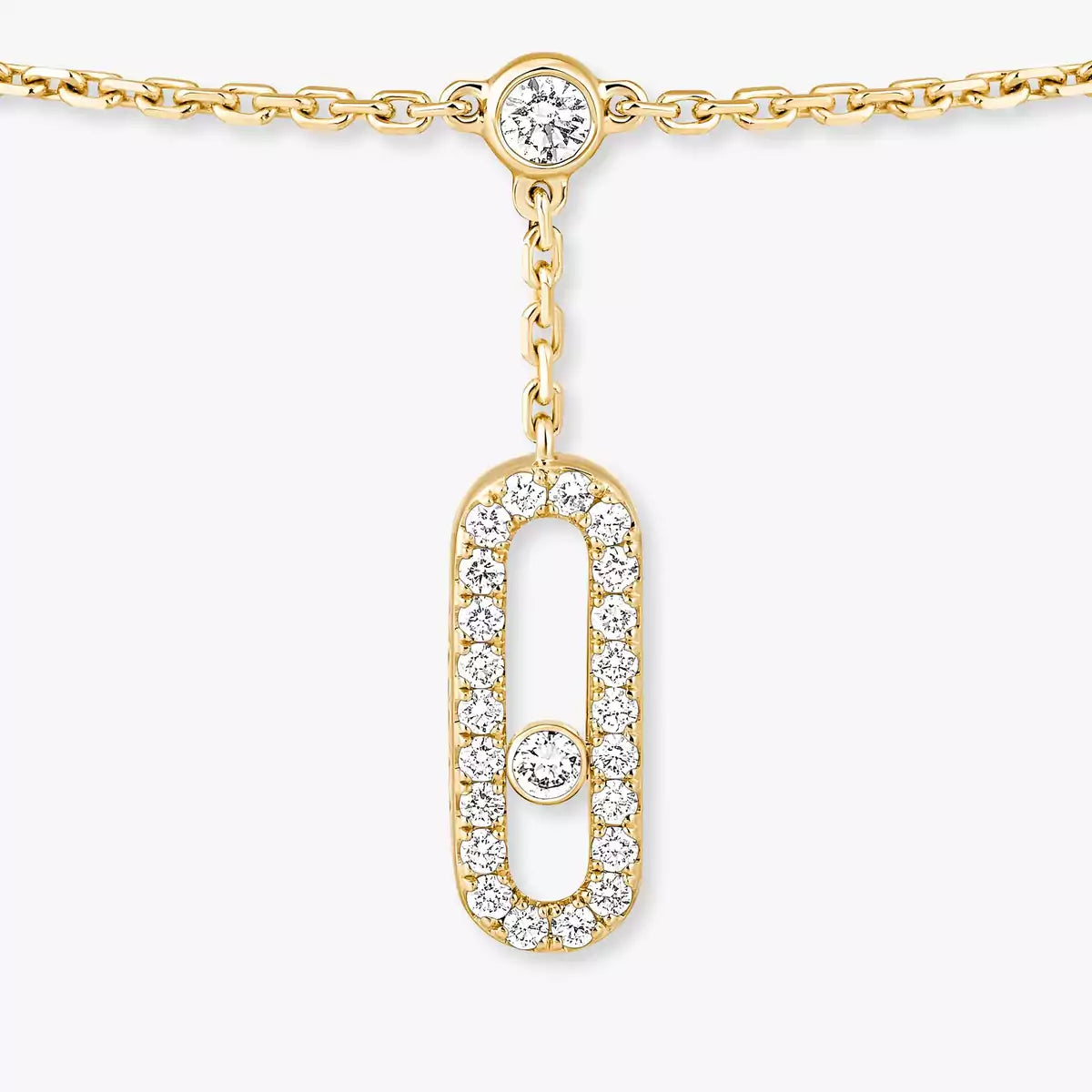 [Loco ] Move Uno pavé ankle bracelet