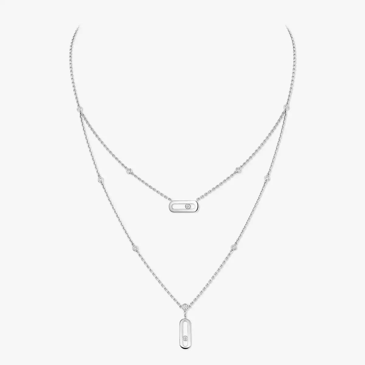 [Loco ] Move Uno Diamond Necklace