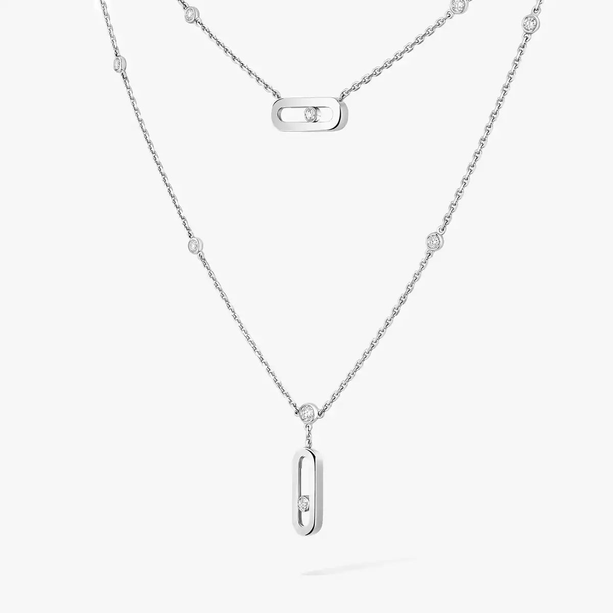 [Loco ] Move Uno Diamond Necklace