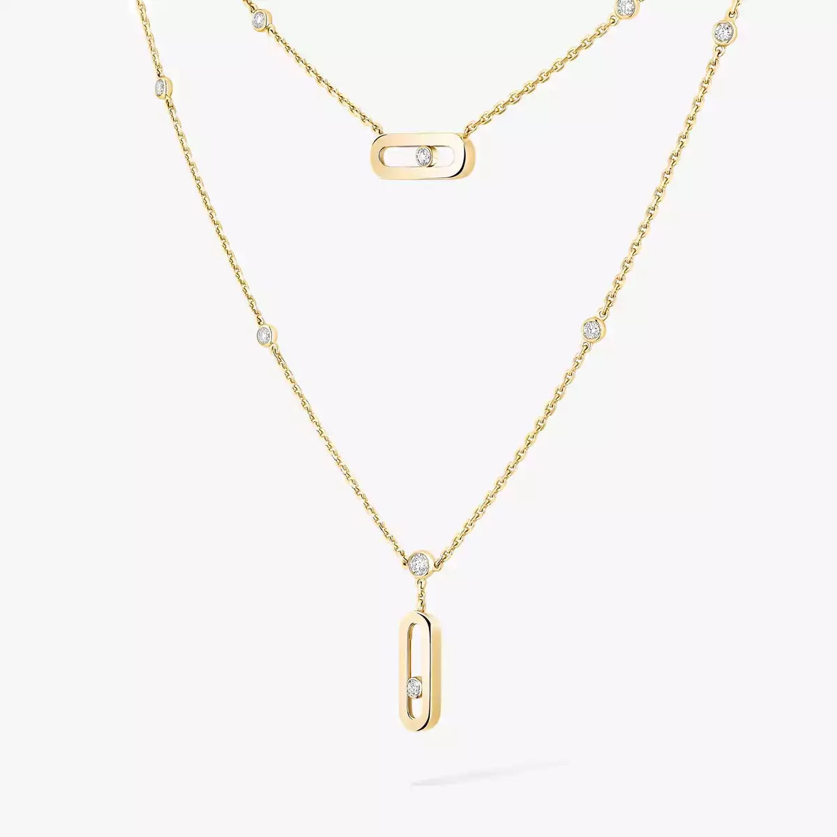 [Loco ] Move Uno Diamond Necklace