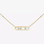 [Loco ] Baby Move Gold Diamond Necklace