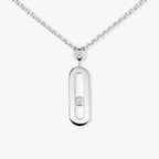 [Loco ] Move Uno Gold Diamond Long Necklace