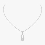 [Loco ]Move Uno Diamond Necklace in Rose Gold