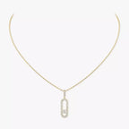 [Loco ]Move Uno Diamond Necklace in Rose Gold
