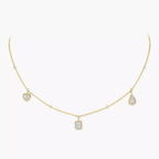 [Loco ]My Twin Diamond Necklace in Silver