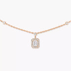 [Loco ]My Twin Diamond Necklace in Silver