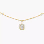 [Loco ]My Twin Diamond Necklace in Silver