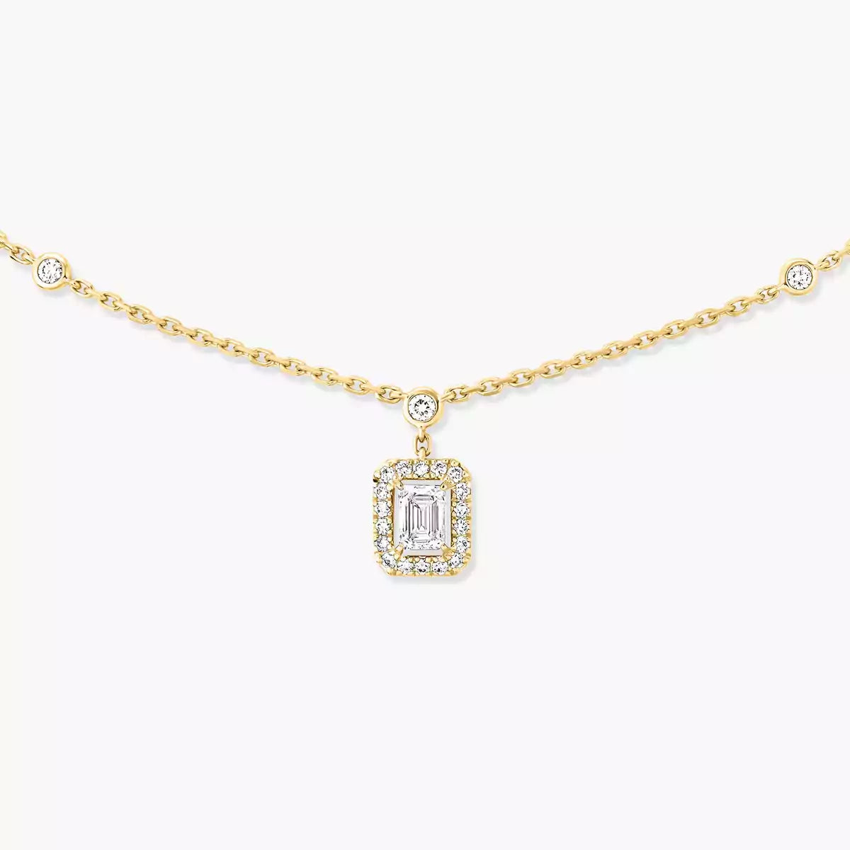 [Loco ]My Twin Diamond Necklace in Silver