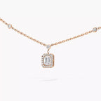 [Loco ]My Twin Diamond Necklace in Silver