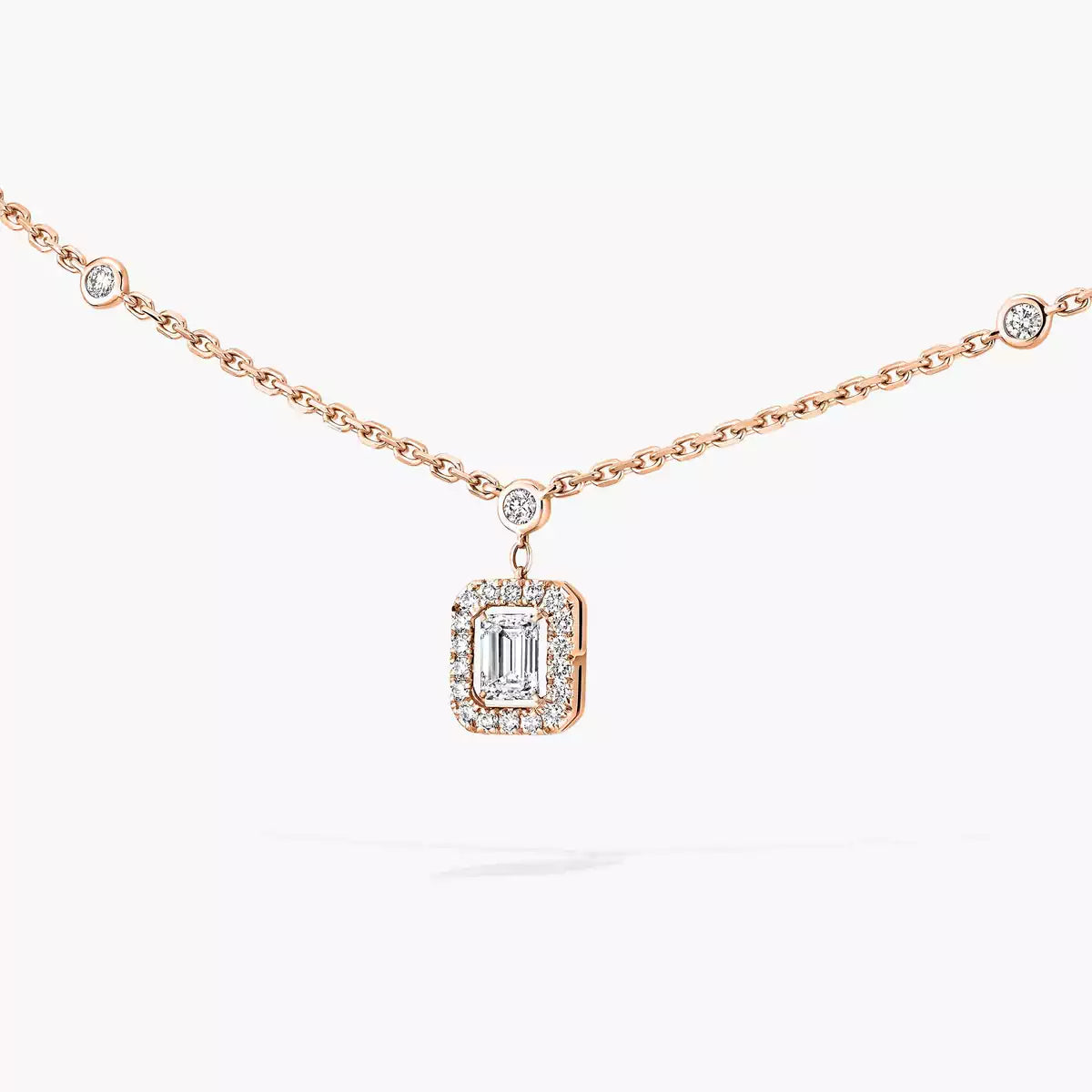 [Loco ]My Twin Diamond Necklace in Silver