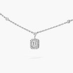 [Loco ]My Twin Diamond Necklace in Silver