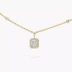 [Loco ]My Twin Diamond Necklace in Silver